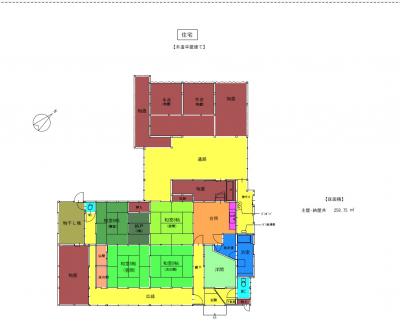 Floor plan for Empty home in Japan