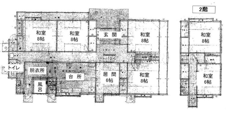 Floor plan for House 89 (Shitahira District)