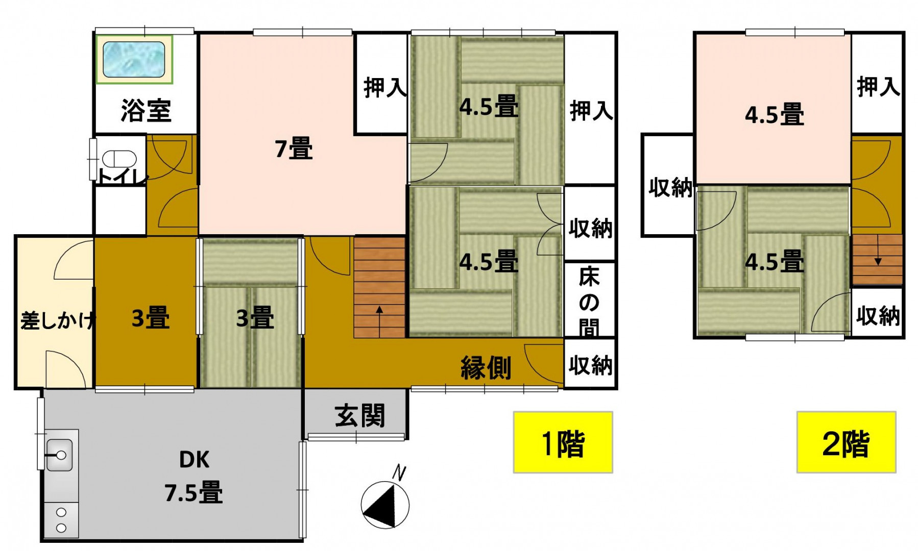 Floor plan for Vacant House 643