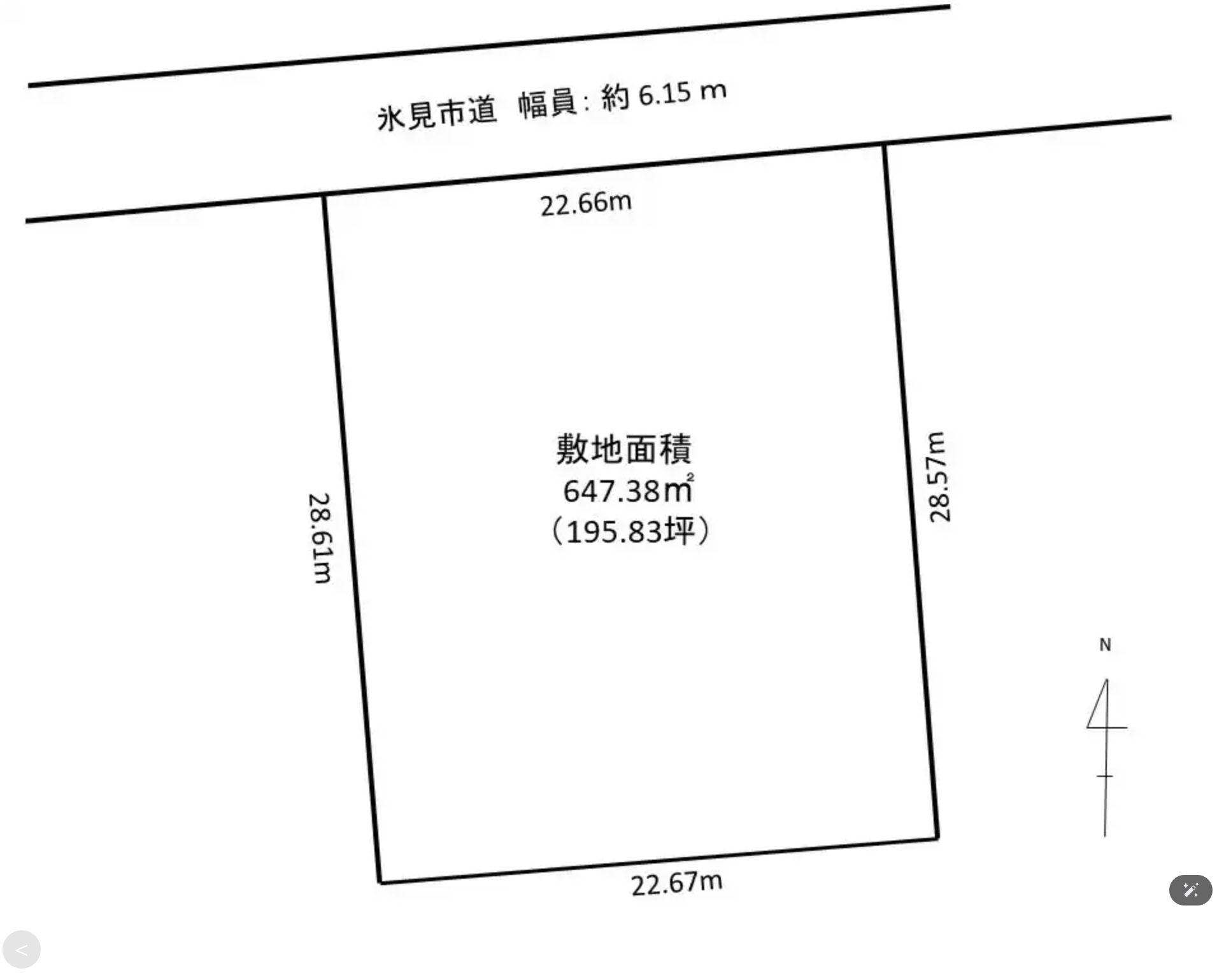 Floor plan for House, 14-min walk to station, Toyama