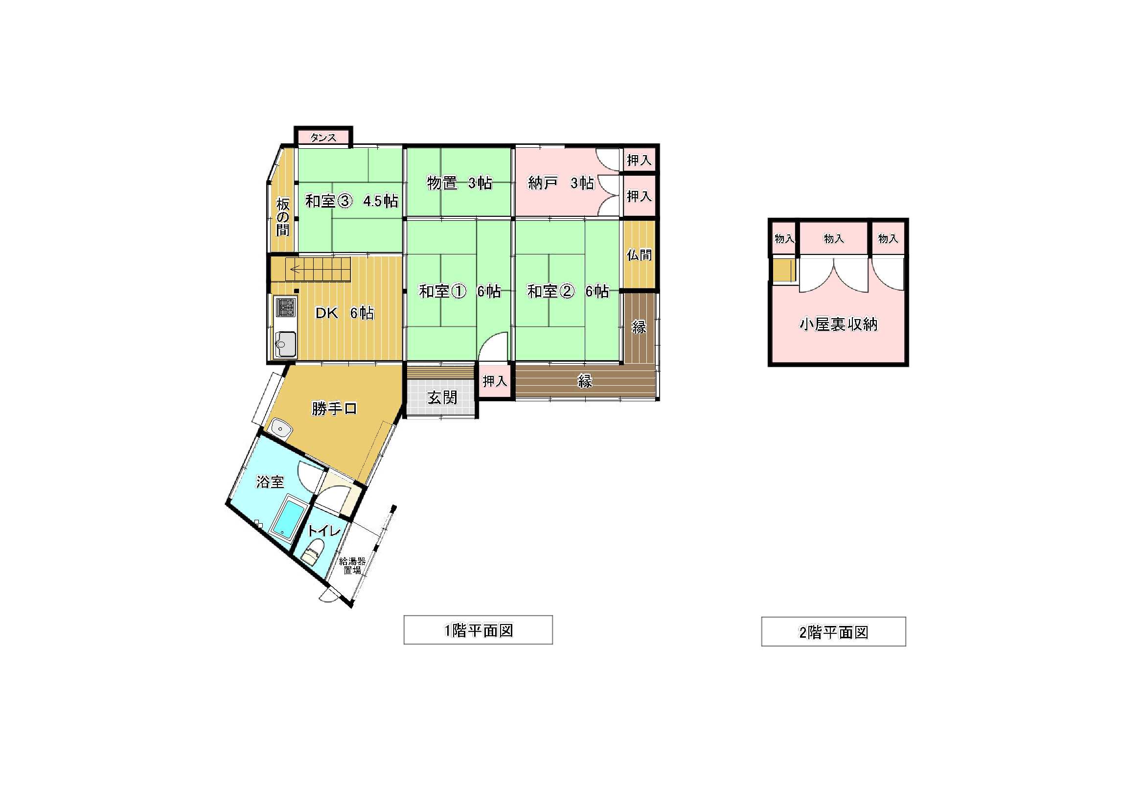 Floor plan for House in Kumamoto