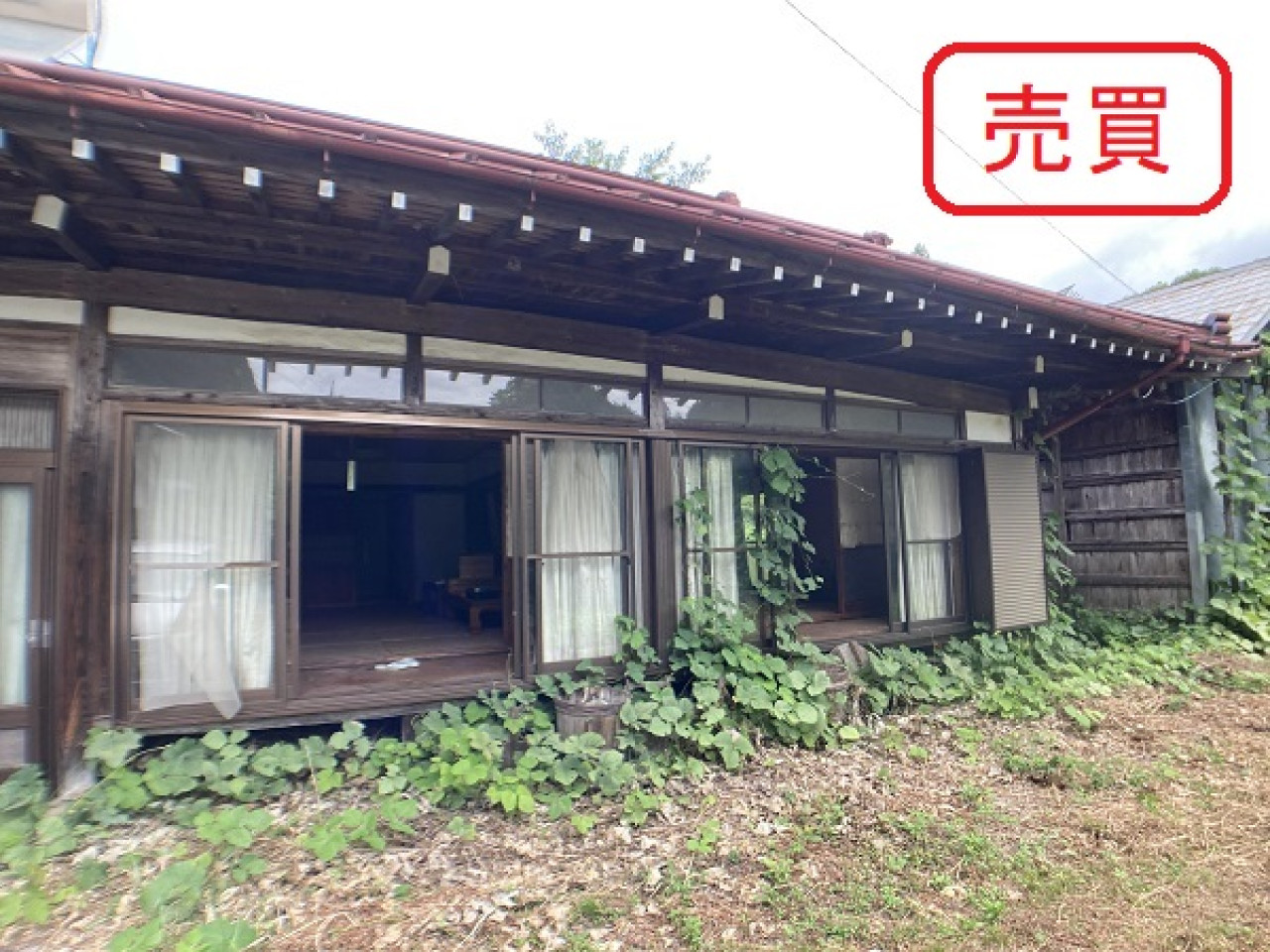 1910s wood house on a large plot in Tochigi