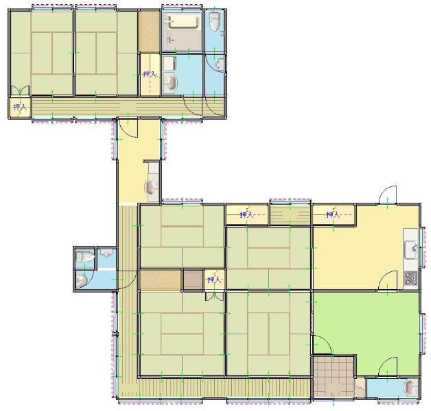 1930s wood house on a large plot in Kagawa