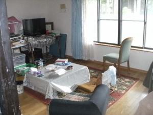 Wood house on a large plot in Niigata