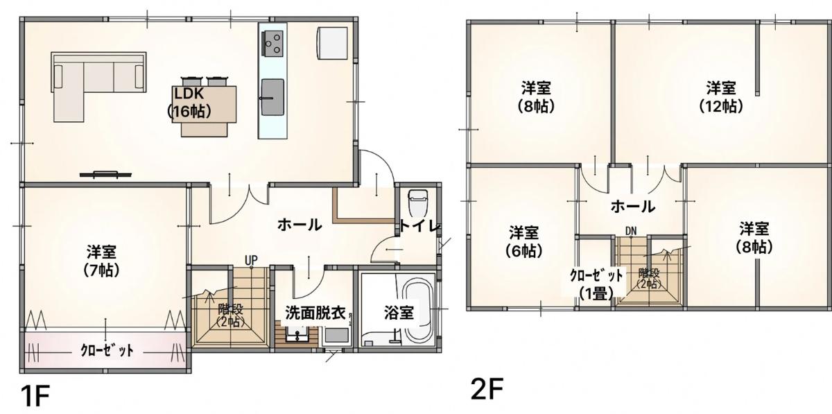 Floor plan for Empty home in Japan