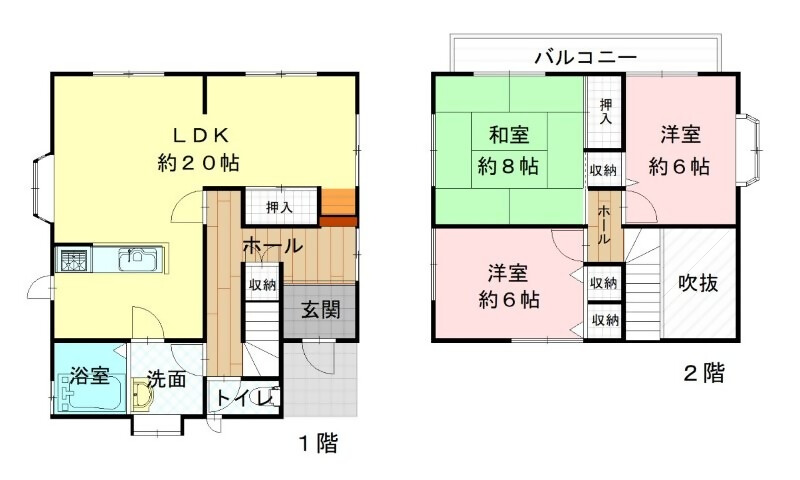 Floor plan for 1990s wood house in Mie