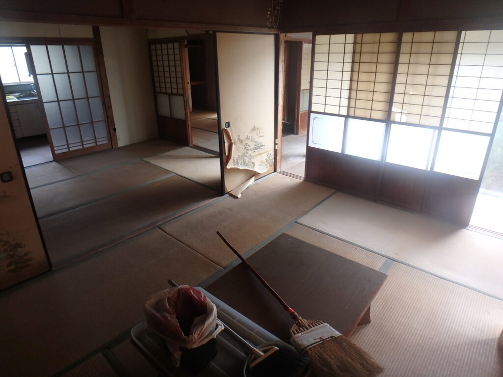 Empty home in Japan
