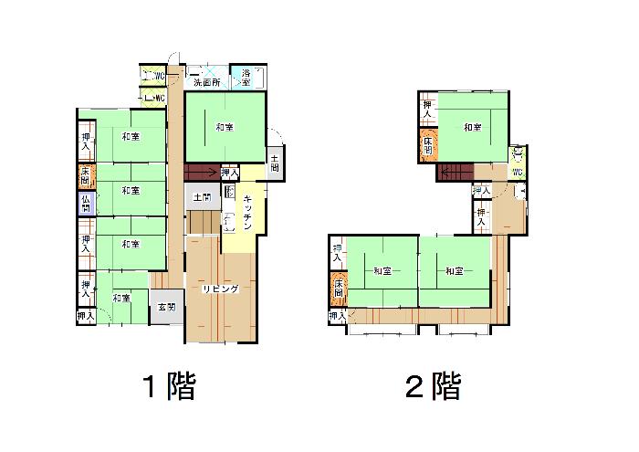 Empty home in Japan
