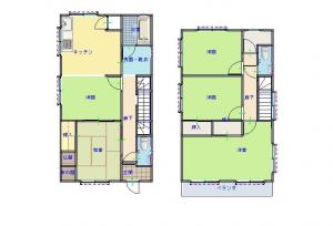 Floor plan for Takatomi Area (Sale) Taka-84
