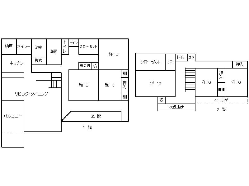 2000s wood house on a large plot in Iwate