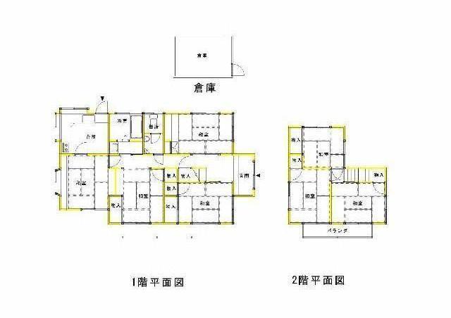 Floor plan for 1980s wood house, 7-min walk to station, Nagasaki
