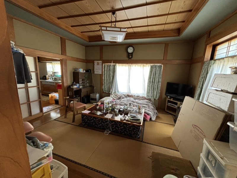 2000s wood house on a large plot in Iwate