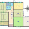 Property with a paddy field behind the house