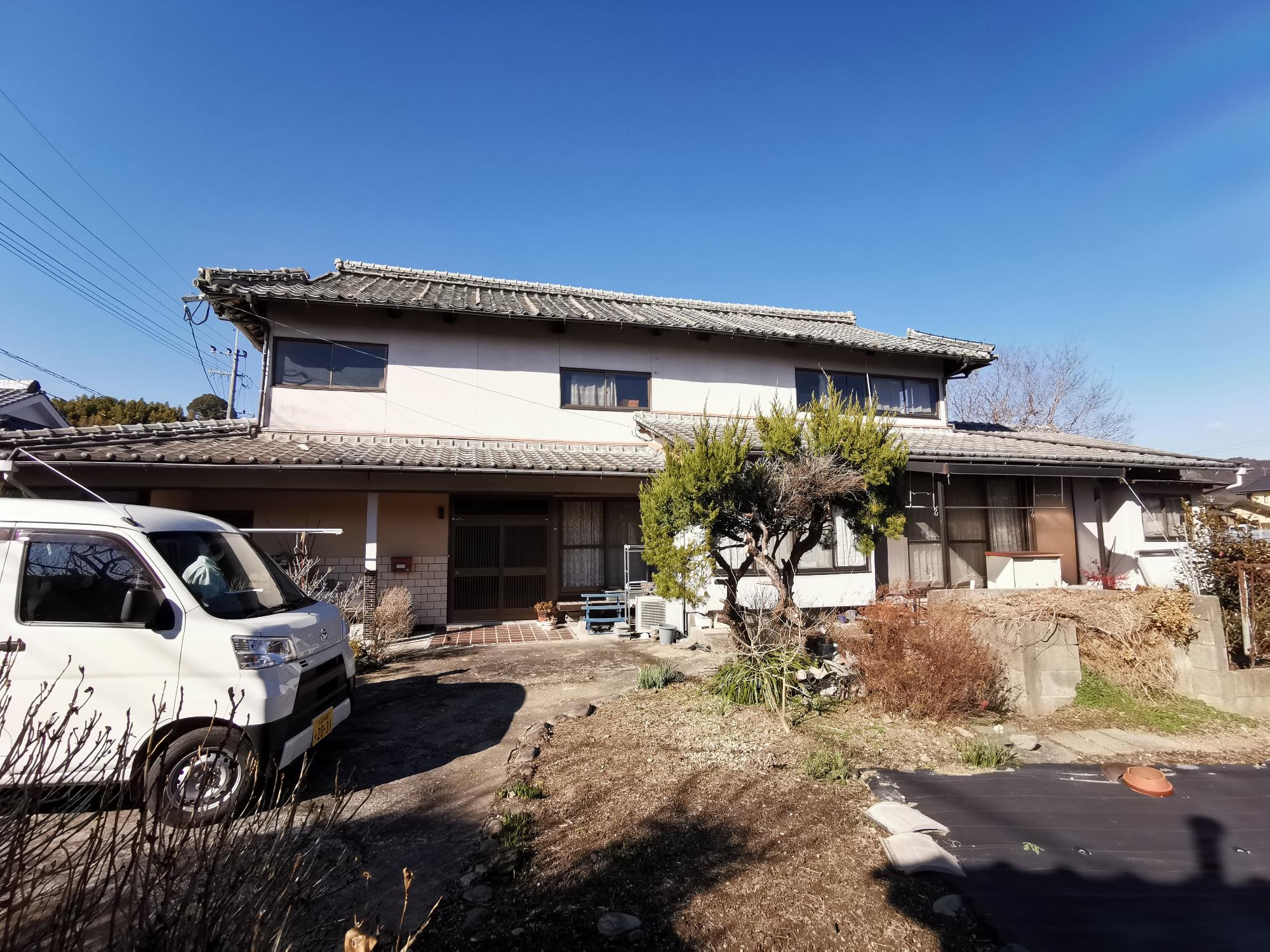 1920s wood house with storehouses in Fukuoka