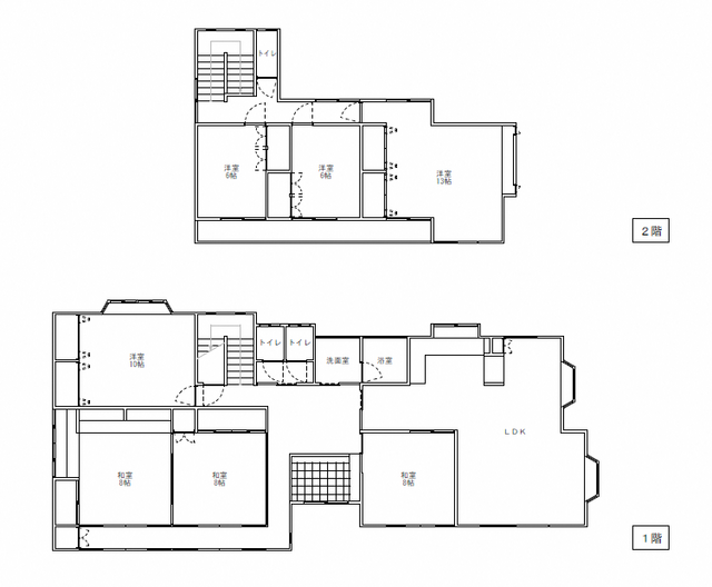 Floor plan for Empty home in Japan