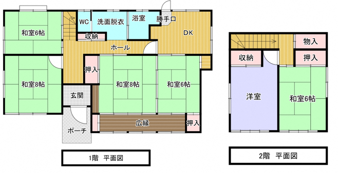 Floor plan for Property 99 - Kitakami City, Murasaki-no, Block 14, Parcel 432-31
