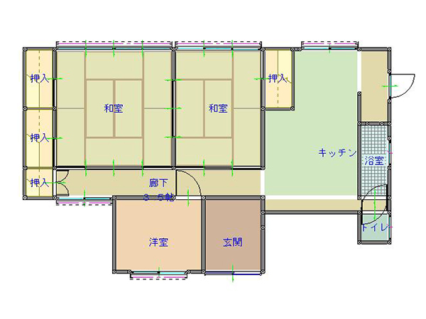 1960s wood house, 3-min walk to station, Wakayama
