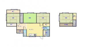 Floor plan for Takatomi Area (For Sale) Property Taka-67