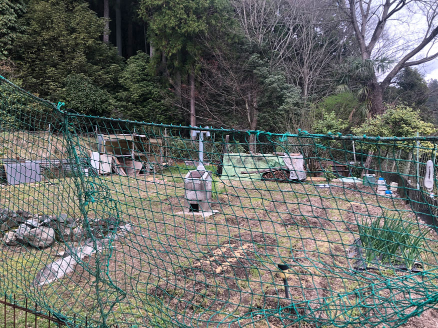 Wood house with outbuildings in Yagi, Nantan