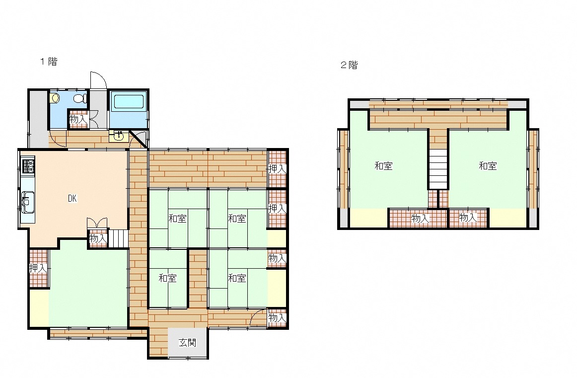 Floor plan for 1980s wood house in Kochi