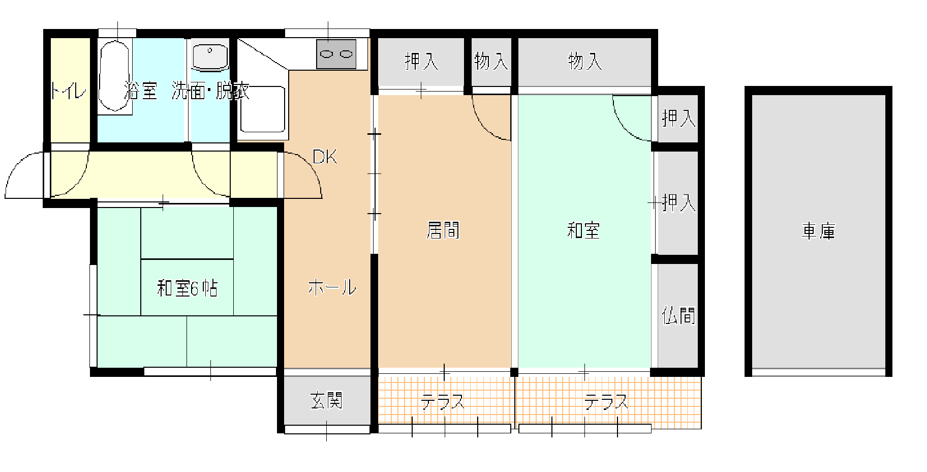 Empty home in Japan
