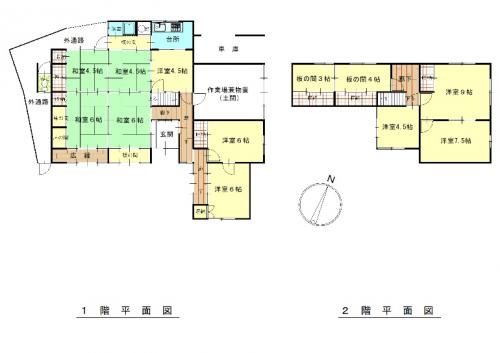 Floor plan for Empty home in Japan