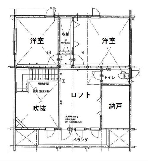 Floor plan for Empty home in Japan