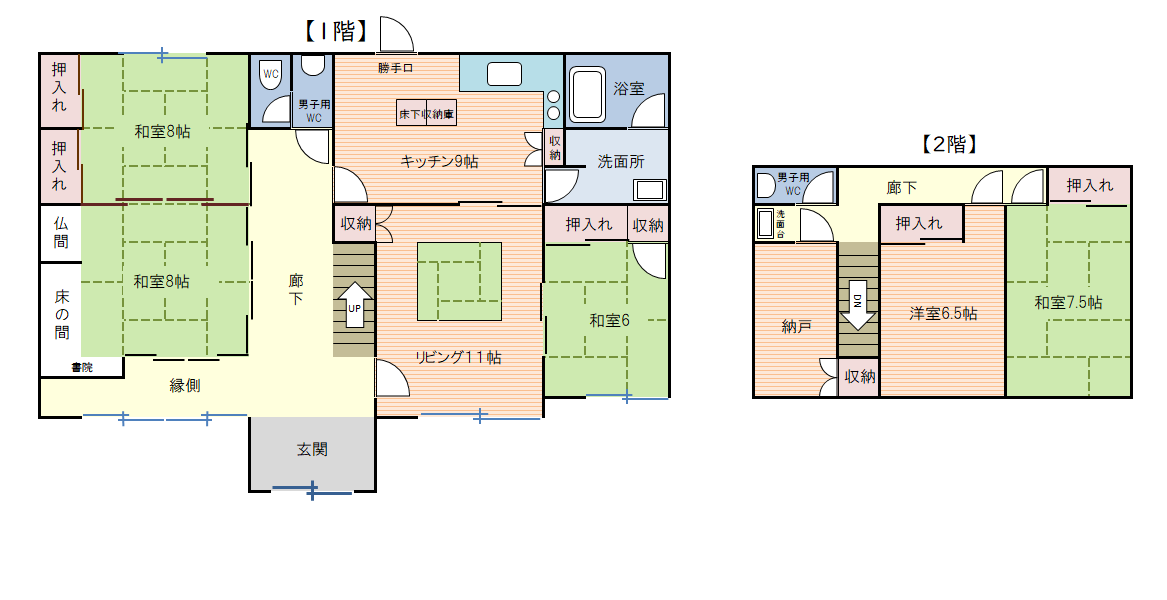 Floor plan for No.360 Tsubouno