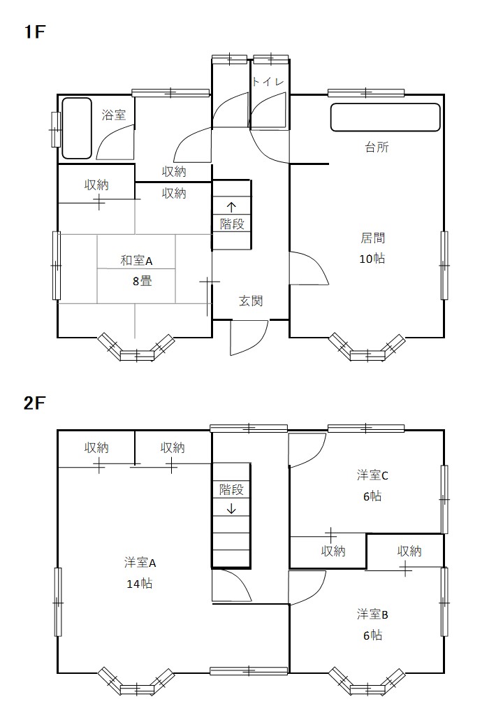 Floor plan for Empty home in Japan