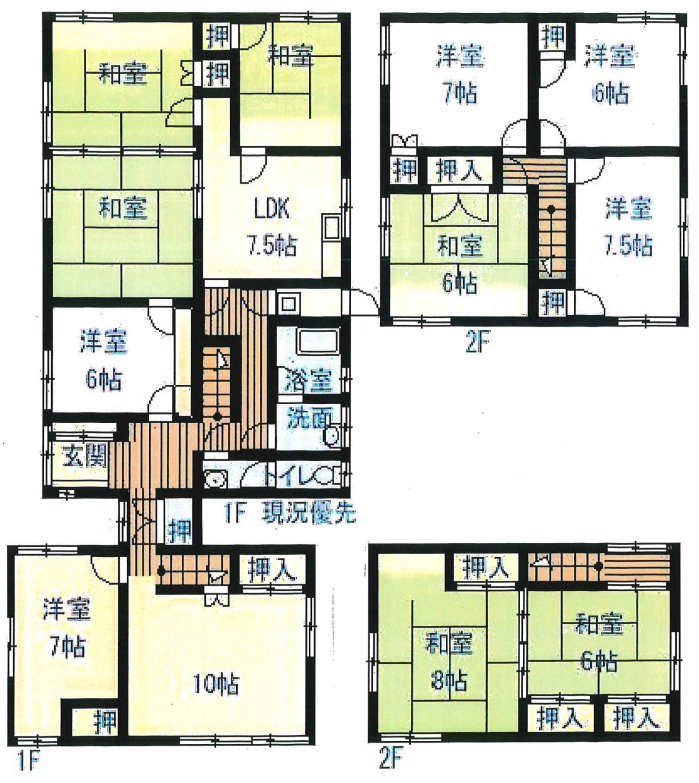 Floor plan for Empty home in Japan