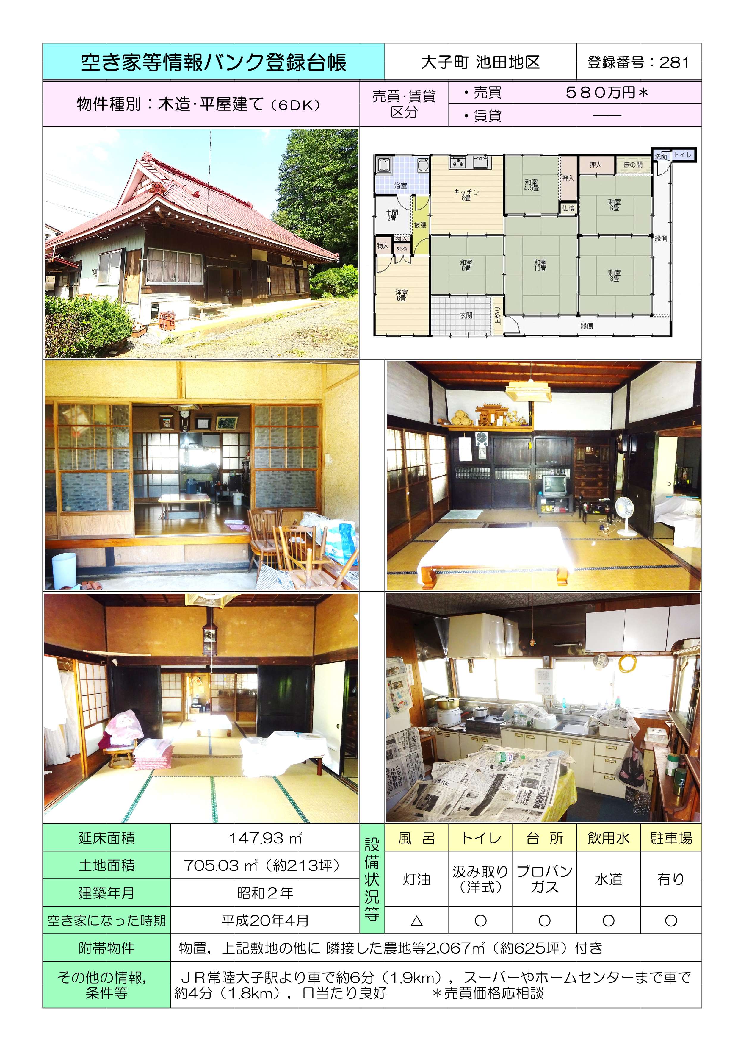 Daigo Town, Ikeda [No. 281]