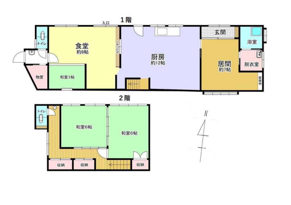 Floor plan for Property #067 / Natural location usable as a shop