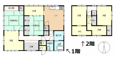 1980s wood house, 14-min walk to station, Tottori