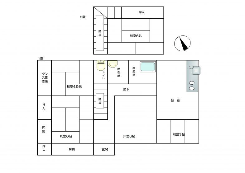 Floor plan for Akiya #57