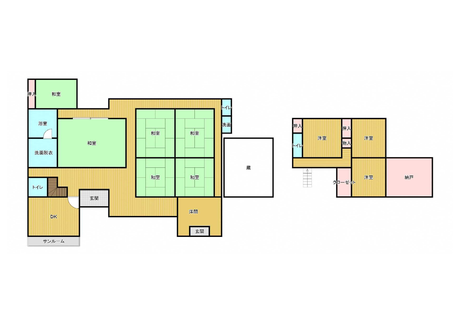Floor plan for Wood house in Toyama