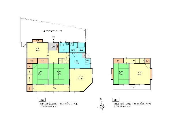 Floor plan for Empty home in Japan
