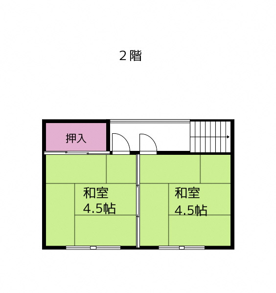 1970s wood house on a large plot in Iwate