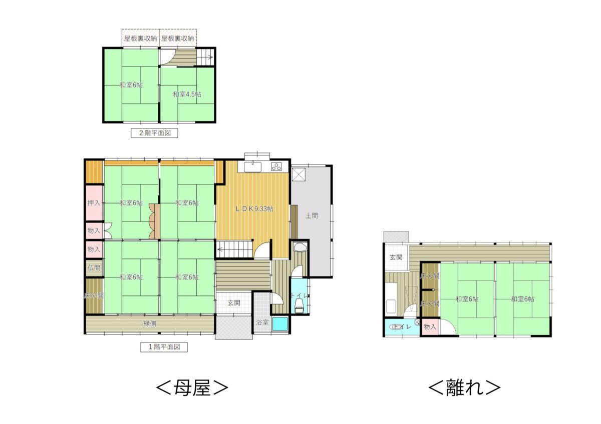 Floor plan for House in Maizuru, Kyoto