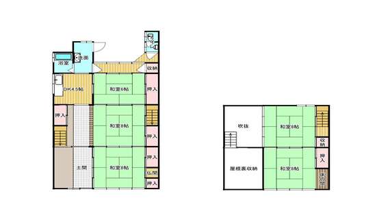Floor plan for Wood house, 8-min walk to station, Wakayama