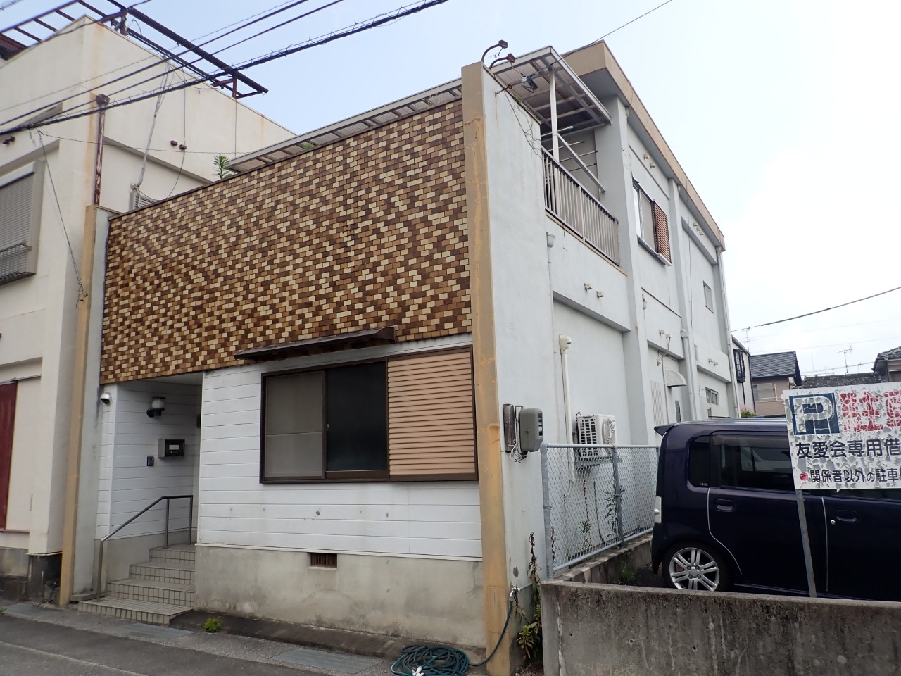 1970s concrete house, 1-min walk to station, Oita
