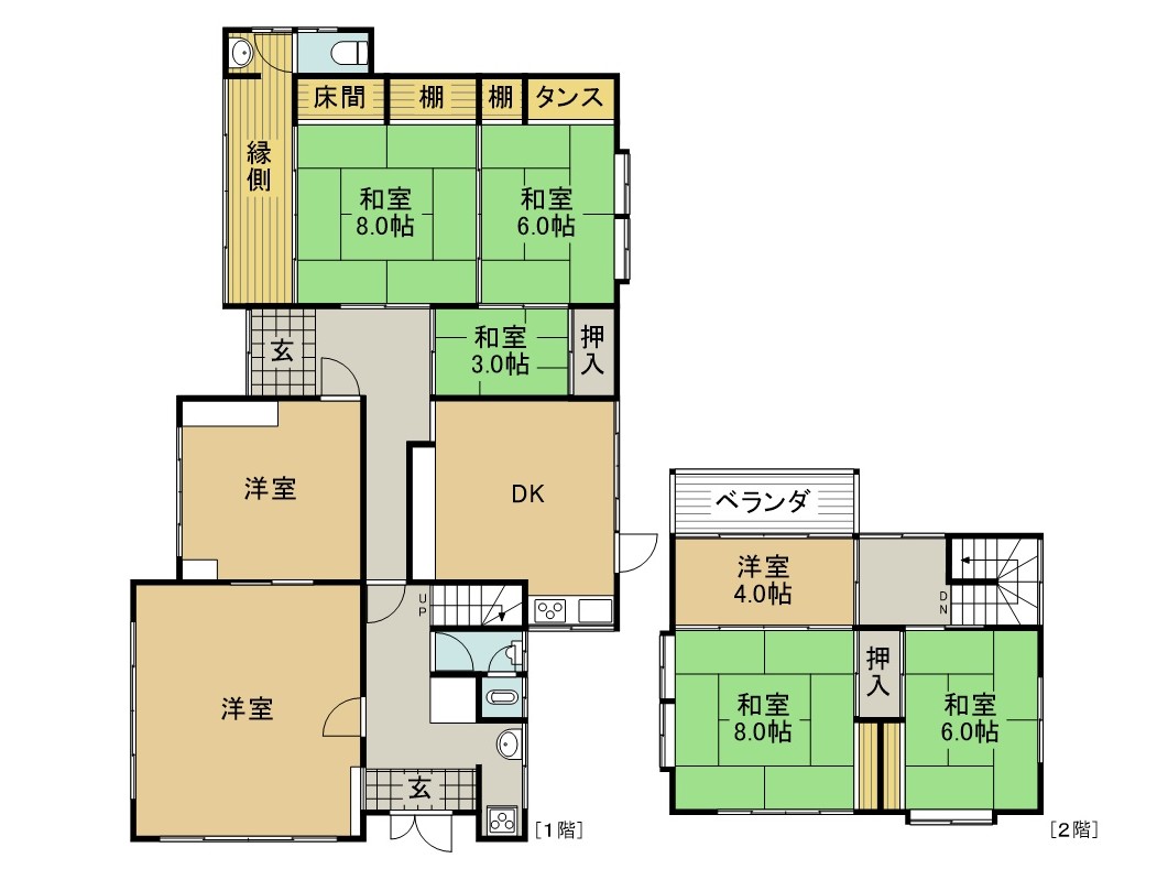 1950s wood house, 3-min walk to station, Nagano