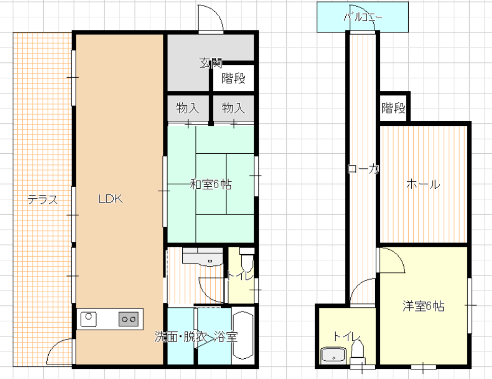 Floor plan for House in Oita