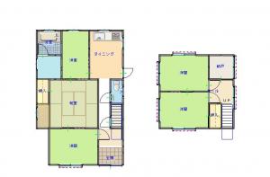 Floor plan for Takatori Area (For Sale) Taka-50