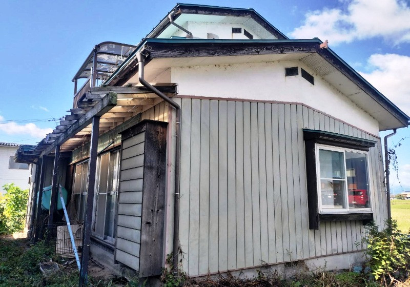 Wood house in Fukushima