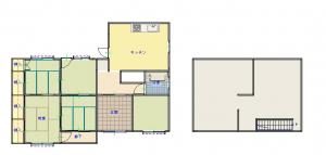 Floor plan for Empty home in Japan