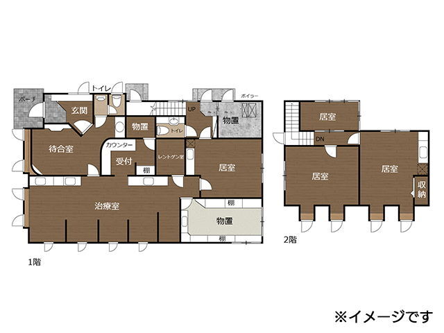 Floor plan for 1990s wood house, 7-min walk to station, Aomori
