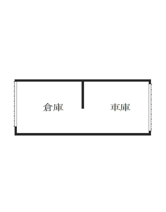 Floor plan for 1980s wood house with outbuildings in Miyama, Nantan