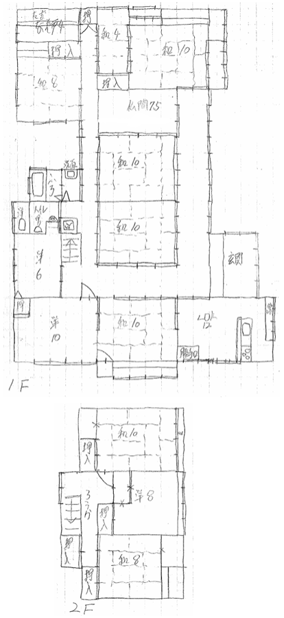 Floor plan for Empty home in Japan