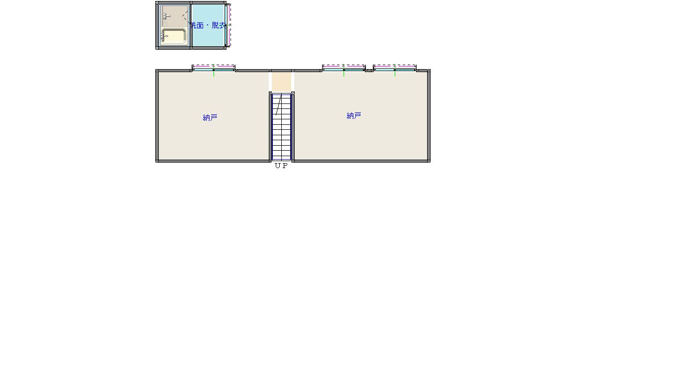 Floor plan for 1930s wood house in Tokushima