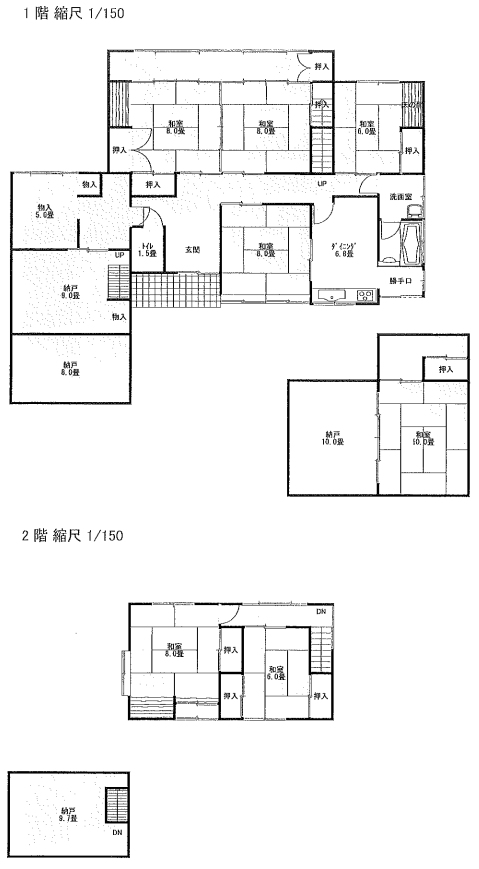 Floor plan for Empty home in Japan